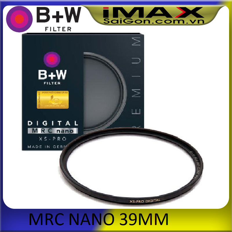 Kính lọc B+W XS-Pro Digital 010 UV-Haze MRC nano 39mm, Chính hãng Hoằng Quân