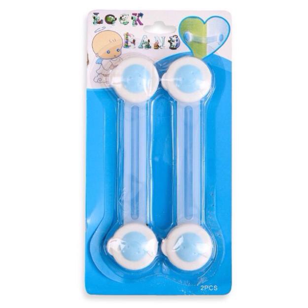 Vỉ 2 chiếc khóa tủ lạnh thông minh siêu tiện dụng