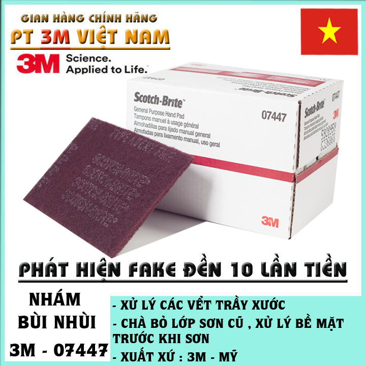 Nhám Bùi Nhùi 3M Scotch Brite 7447