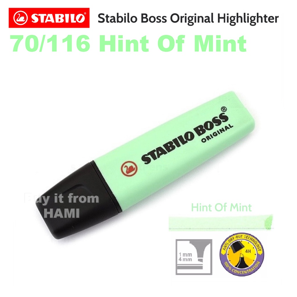 Bút dạ quang Stabilo Boss Original Highlighter - Pastel Colors