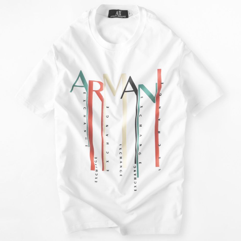 Áo thun nam ARMANI hình in độc đáo