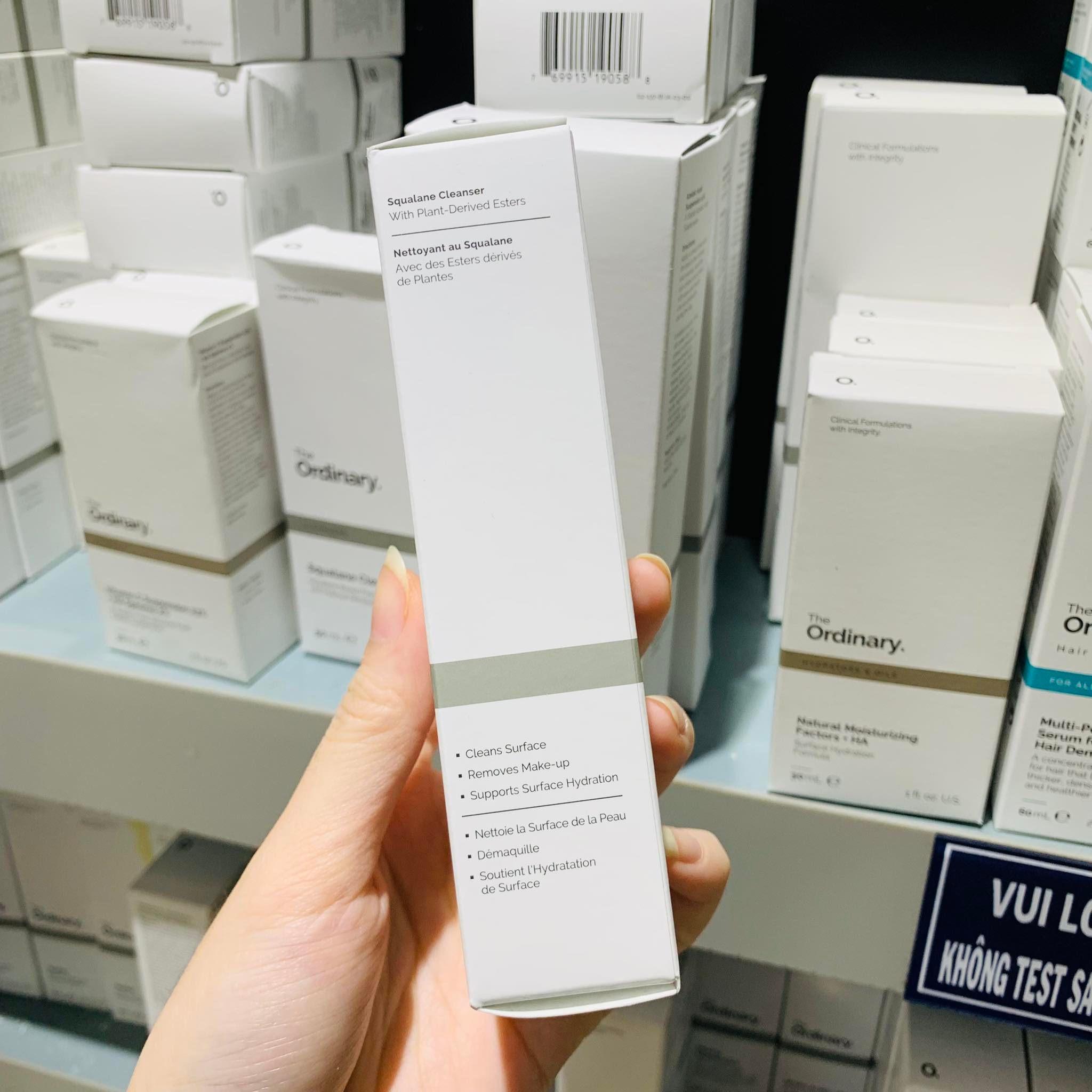[HCM][Saigon Scent] Sữa rửa mặt The Ordinary Squalane Cleanser ( 50mL )