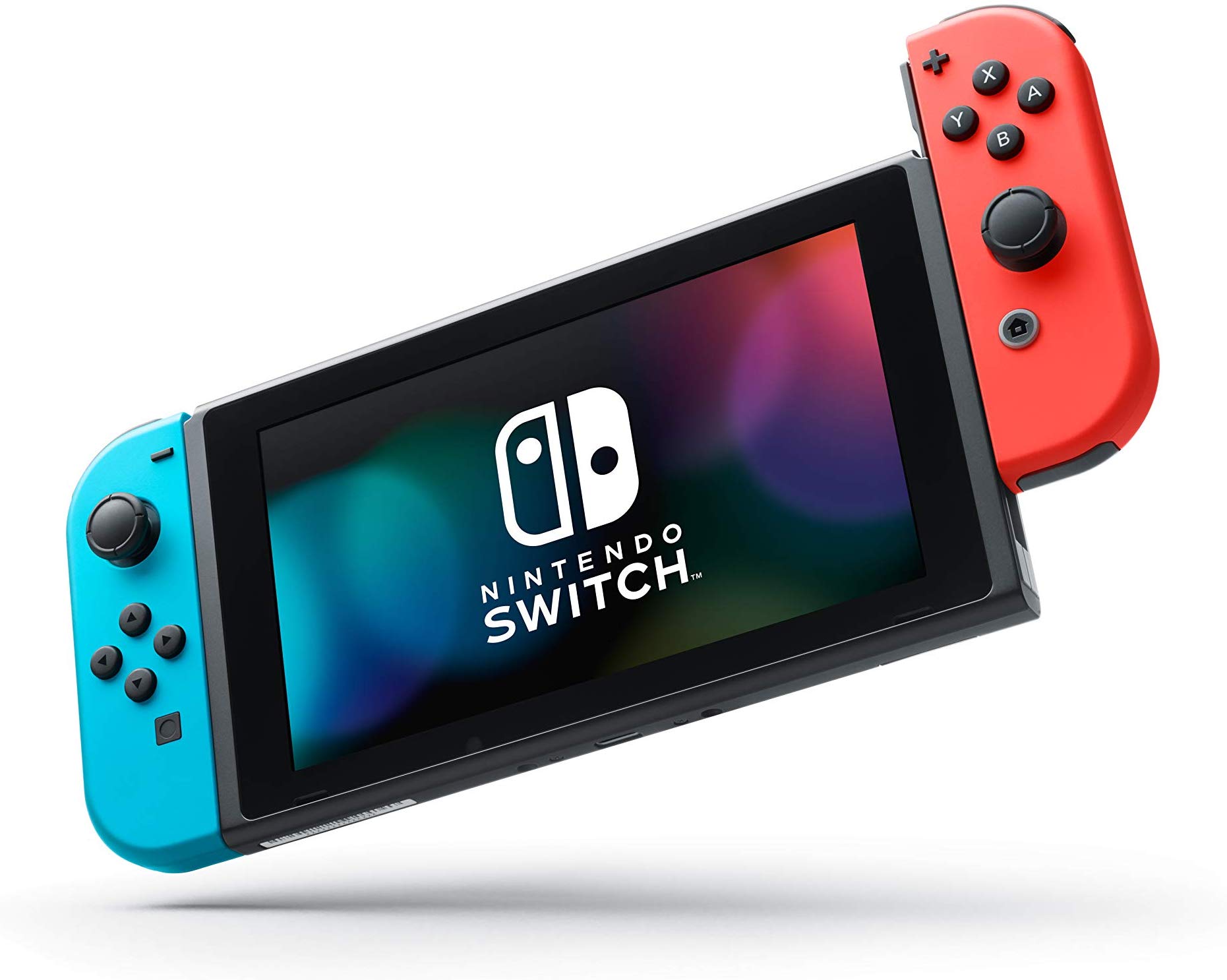 [US] Máy game Nintendo Switch Neon Blue Red Joy Con - Version 2