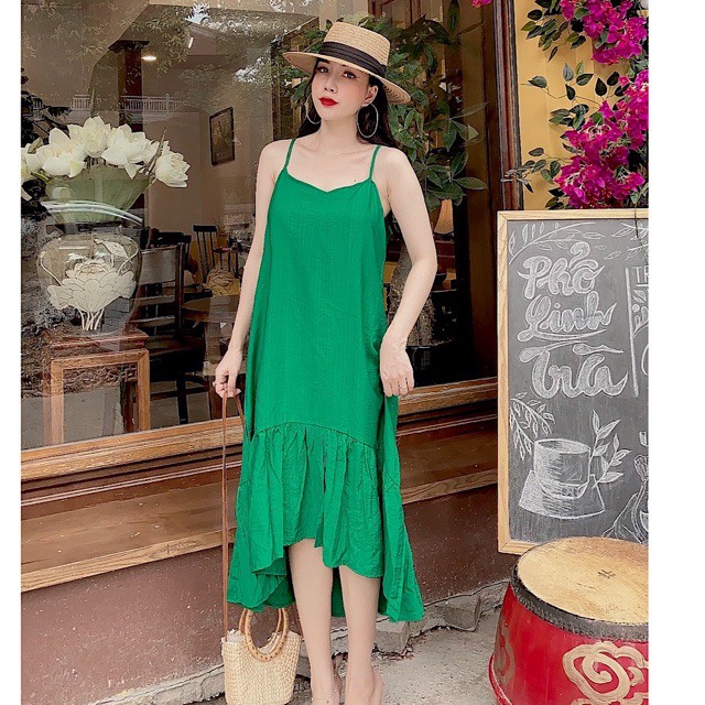Váy Maxi Đũi Đầm Đuôi Cá Cực Sang Hàng Thiết Kế
