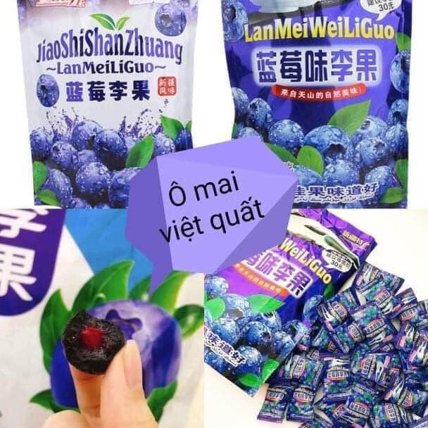 [ Ô MAI VIỆT QUẤT GÓI 428GR ] Ô Mai việt Quất chua chua ngọt ngọt, ăn vật là nghiền