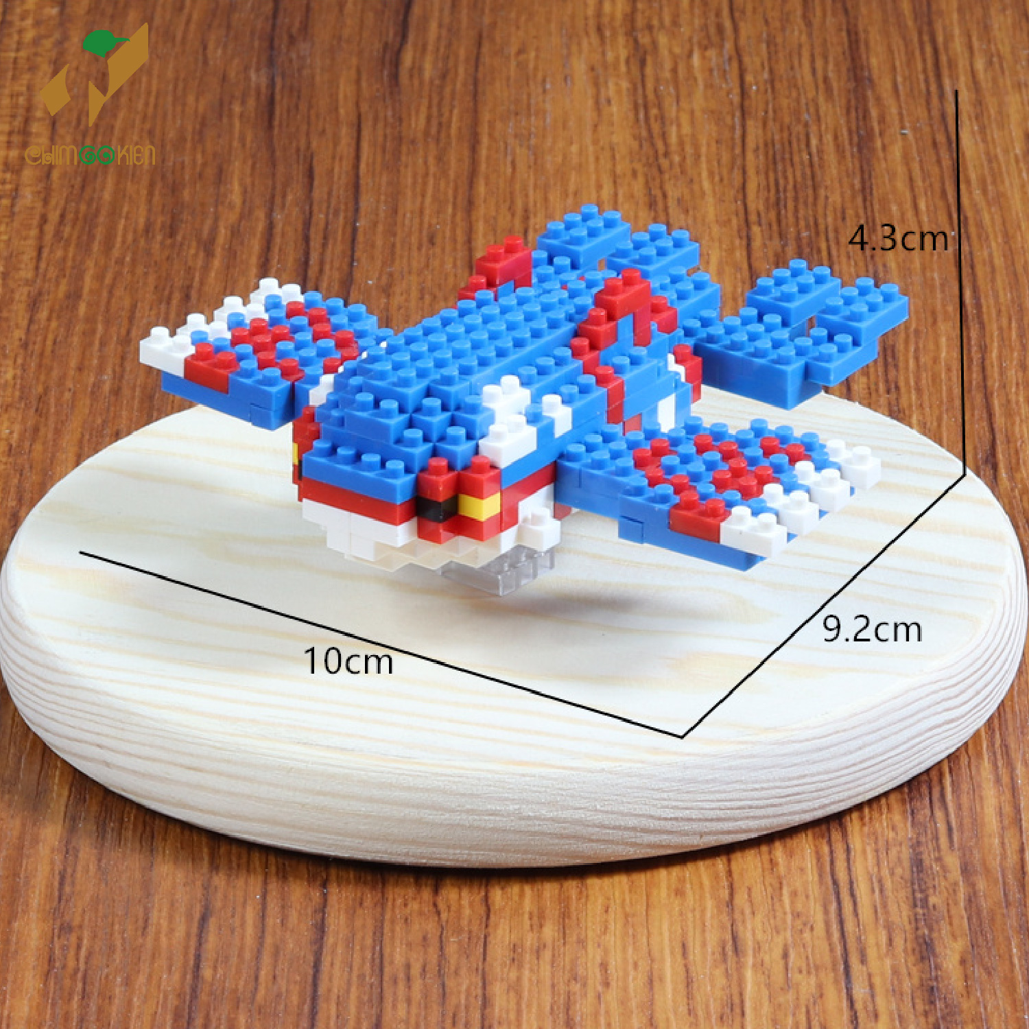 Bộ đồ chơi Lego xếp hình nhân vật Pokemon huyền thoại