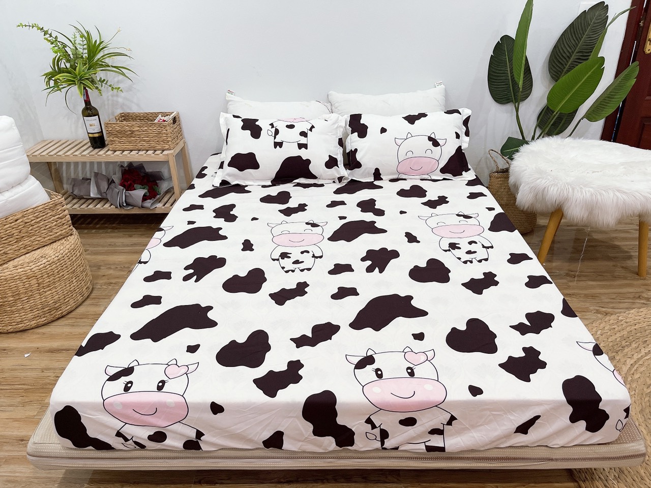 Set ga gối 4 món nhiều mẫu họa tiết siêu đẹp