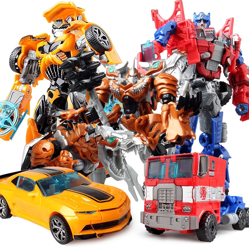 (40CM-SIZE ĐẠI) Đồ chơi robot Transformers biến hình B 's Optimus Prime Bumblebee grimlock Slam Dunk