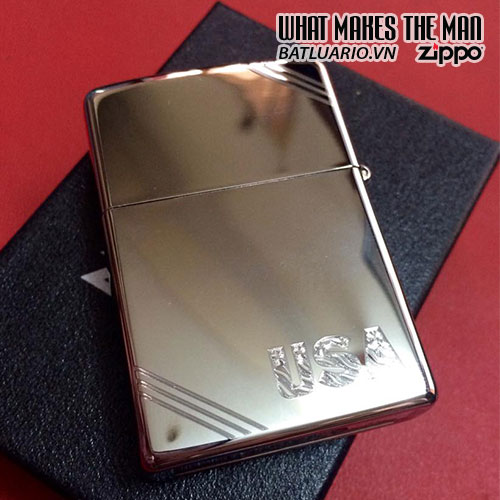Bật lửa zippo khắc USA 01 - Bật lửa zippo 250.USA01