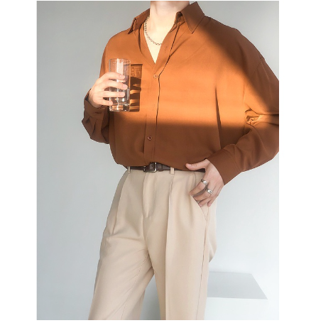 [Nhập RS0722 giảm 30k cho đơn 99k]Áo sơ mi dài tay basic