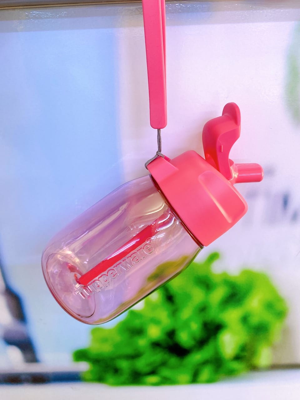[Nhập RS0822 giảm 30k cho đơn 99k]Bình nước mini Tupperware Lohas with Straw 350ml