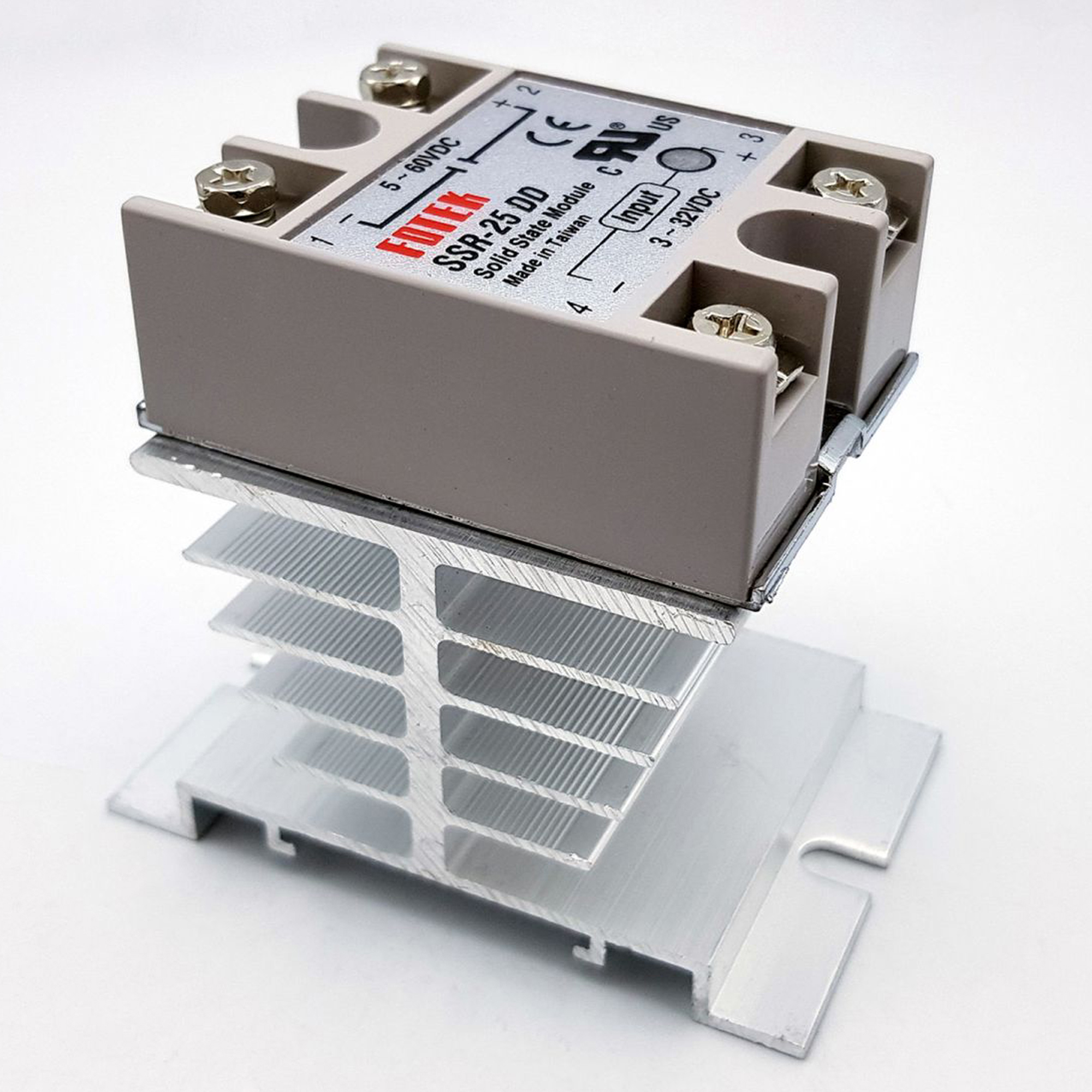 Đế nhôm tản nhiệt Relay rắn SSR