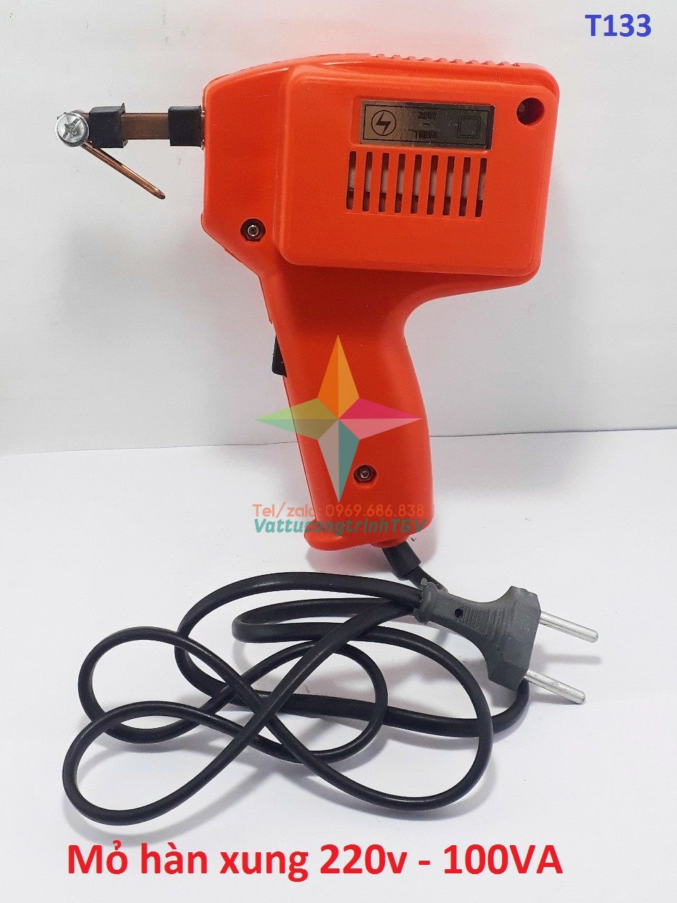 Mỏ hàn xung BK-100 điện áp 220V - 100VA