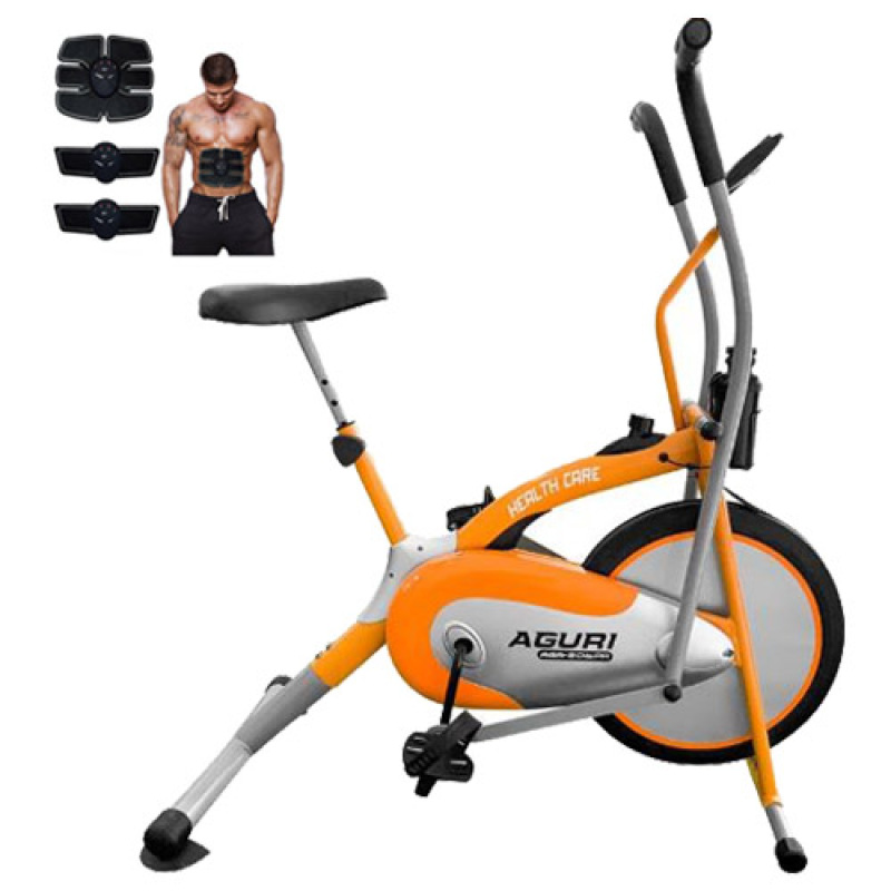 Xe Đạp Tập Đa Năng Liên Hoàn Aguri 206PA + Tặng Kèm Máy Massage - Bảo Hành 12 Tháng Chính Hãng