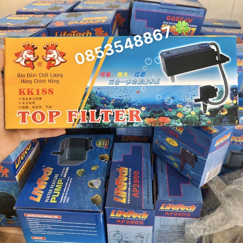 Máy lọc hồ cá kaokui kk188