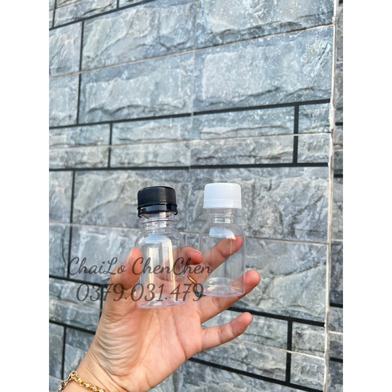COMBO 100C CHAI TRÒN 50ML 100ML 200ML KÈM NẮP