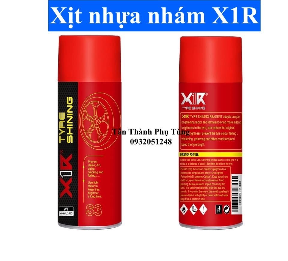 Dưỡng sên, bôi trơn sên X1R - 400ml
