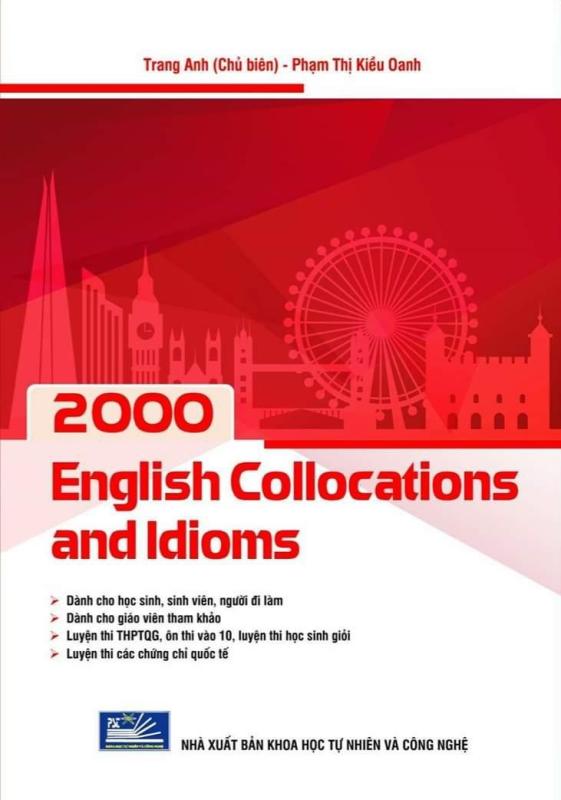 Mua SÁCH 2000 ENGLISH COLLOCATIONS AND IDIOMS - Cô Trang Anh