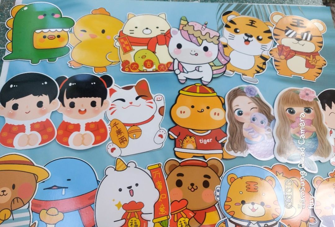 Combo 5 Bao lì xì hoạt hình CHIBI 3D,TẾT 2025