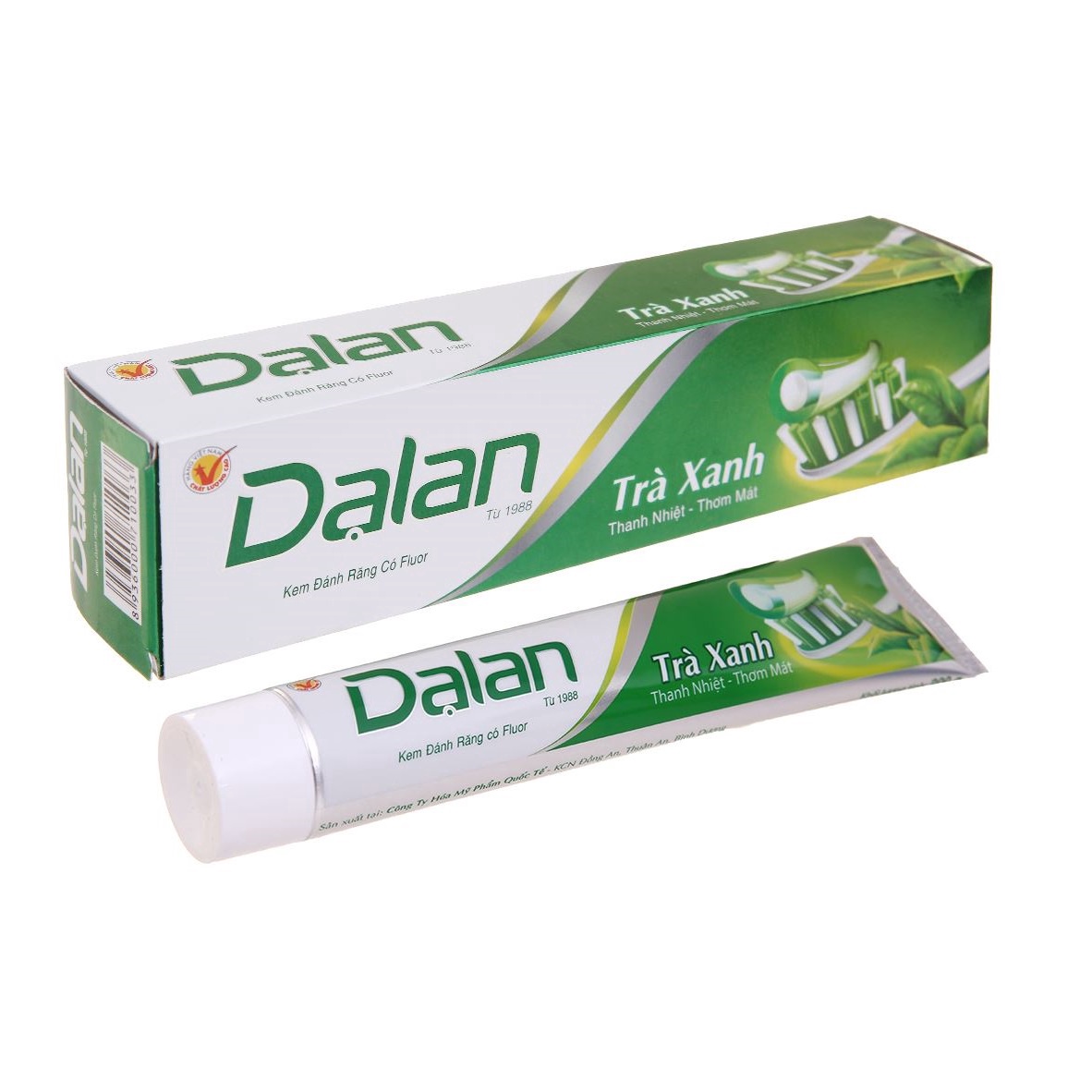 [COMBO MUA 5 TẶNG 1] KEM ĐÁNH RĂNG TRÀ XANH 200G - DẠ LAN