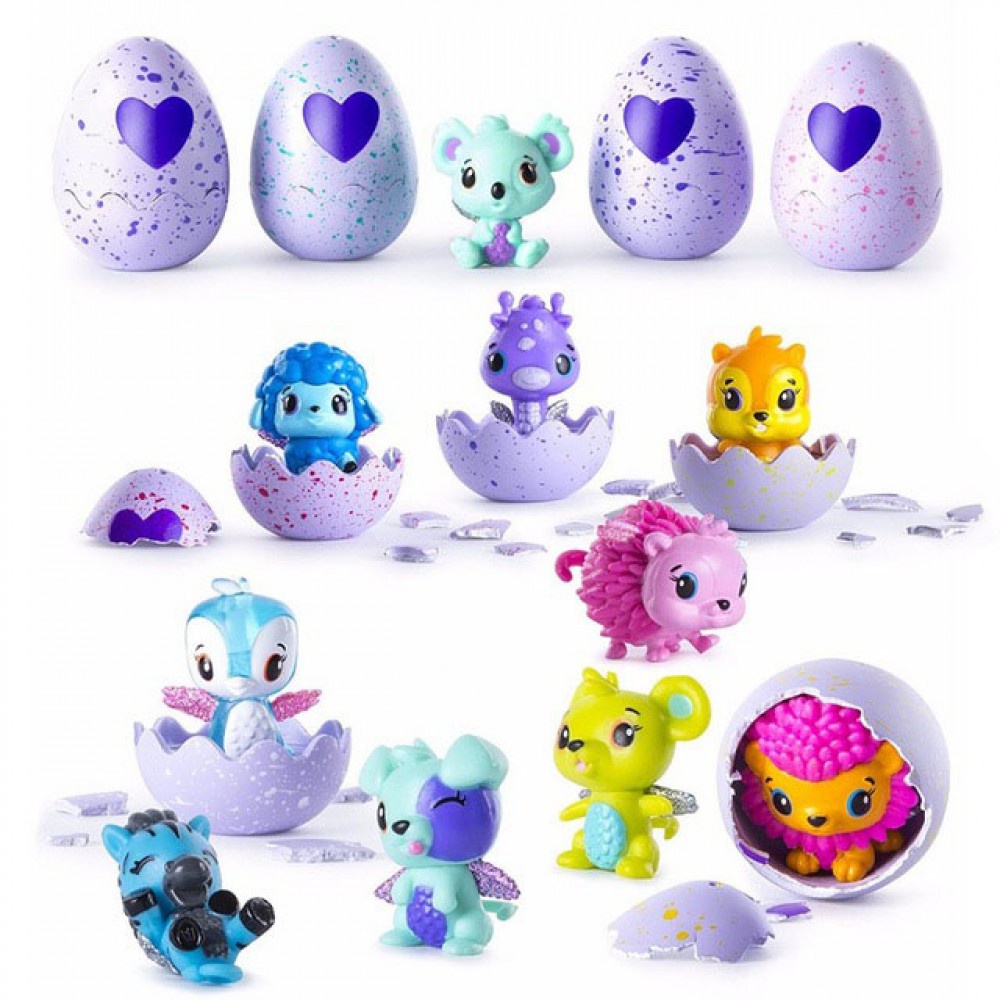 Vỉ 4 Trứng Hatchimals Không Trùng Linh Thú