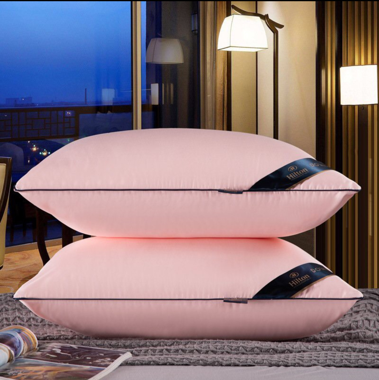 Bộ 2 Ruột Gối hilton Cao Cấp Chuẩn 5 sao