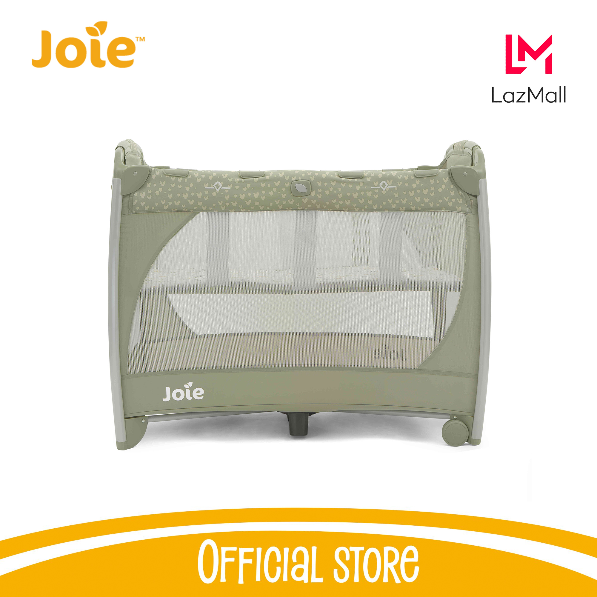 Giường cũi trẻ em Joie Excursion Change & Bounce