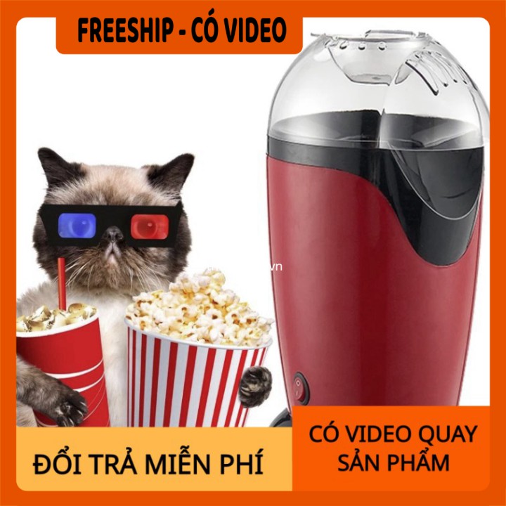 Máy làm bỏng bh 1 tháng máy làm bắp rang bơ, bỏng ngô sokany rh-288 tại nhà tiện lợi, đơn giản - dụng cụ nhà bếp