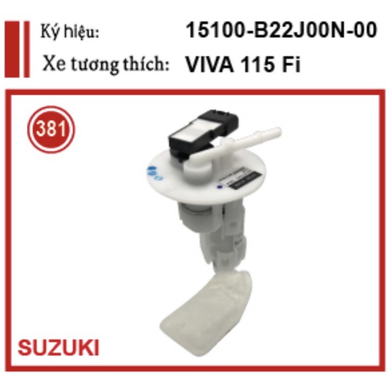 BỘ BƠM XĂNG VIVA 115 Fi