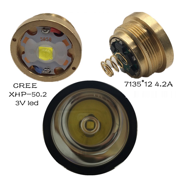 Đèn pin siêu sáng C8 Cree XHP50.2 ( TẶNG PIN VÀ SẠC )