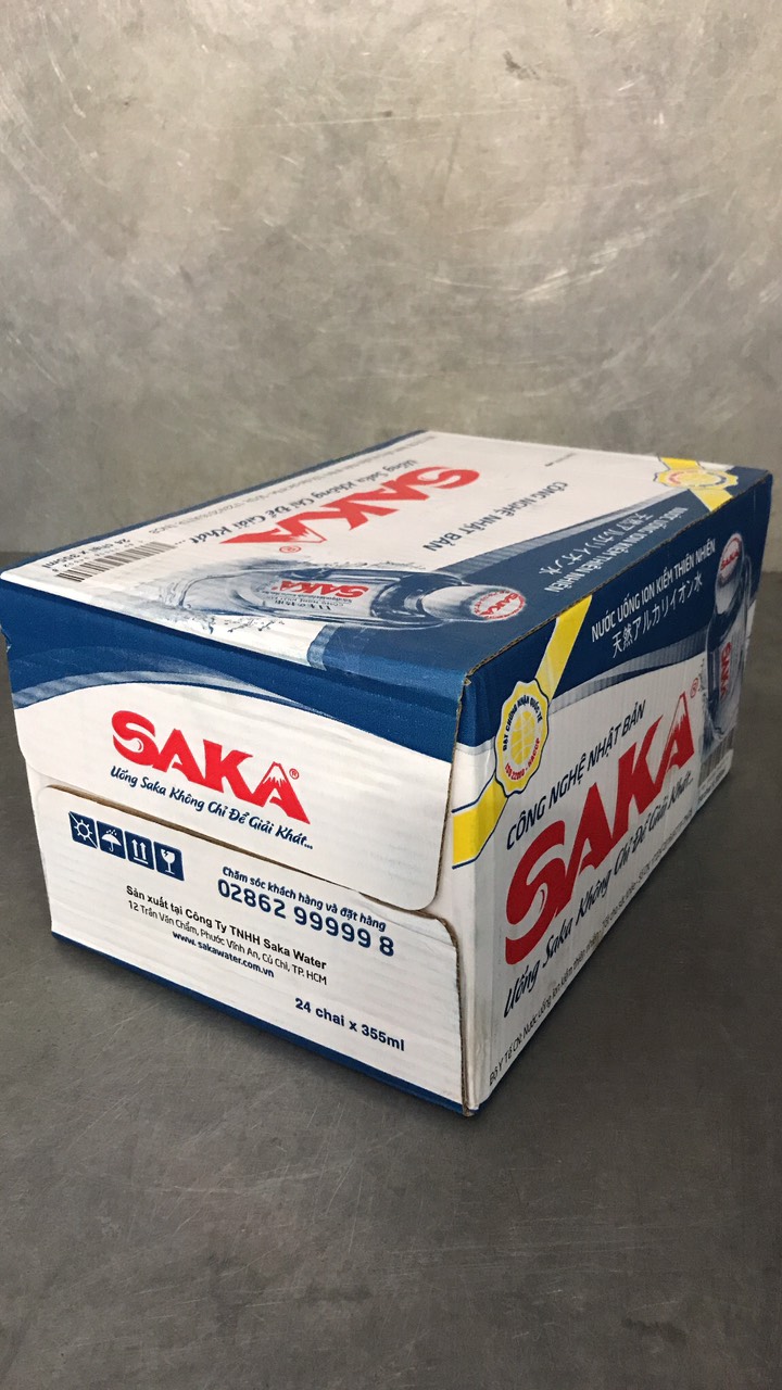 [HCM]NƯỚC SAKA 355ml