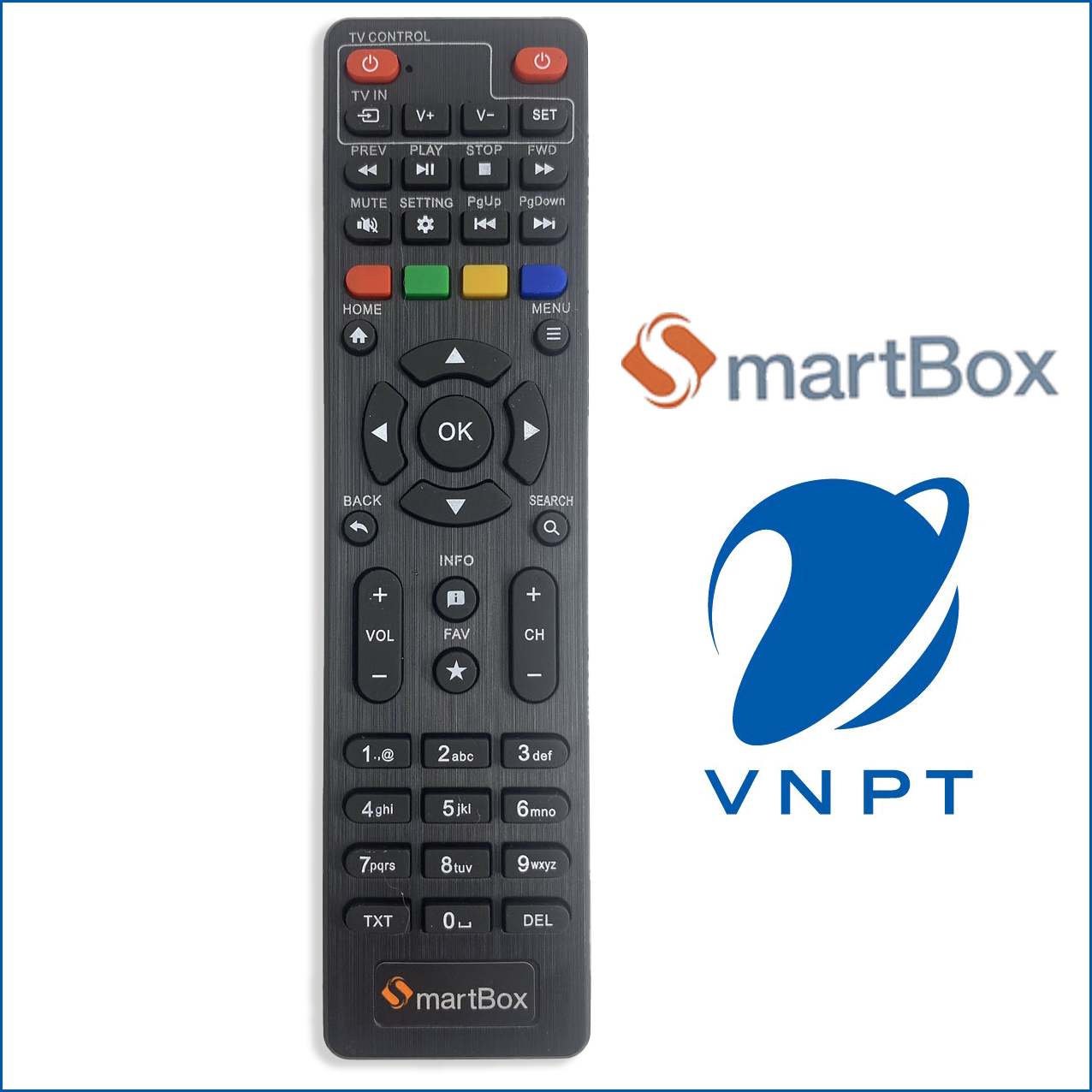 Remote điều khiển đầu thu mytv vnpt smartbox smart box