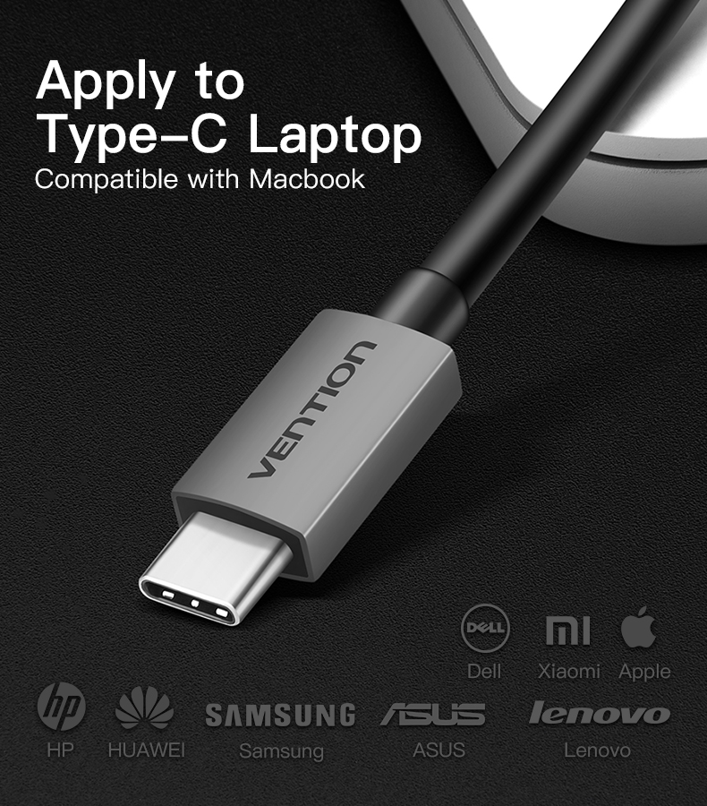 Cáp chuyển USB Type C to HDMI Vention TDAHB