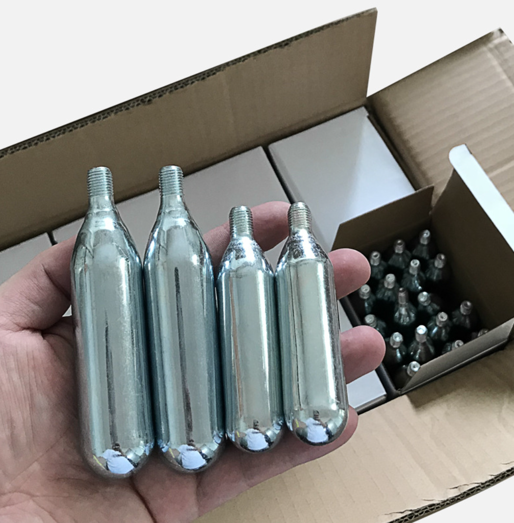 nổi bậtmart - Bộ 5 ống CO2 Carbon Dioxide 16g 22x88mm Nhỏ Gọn
