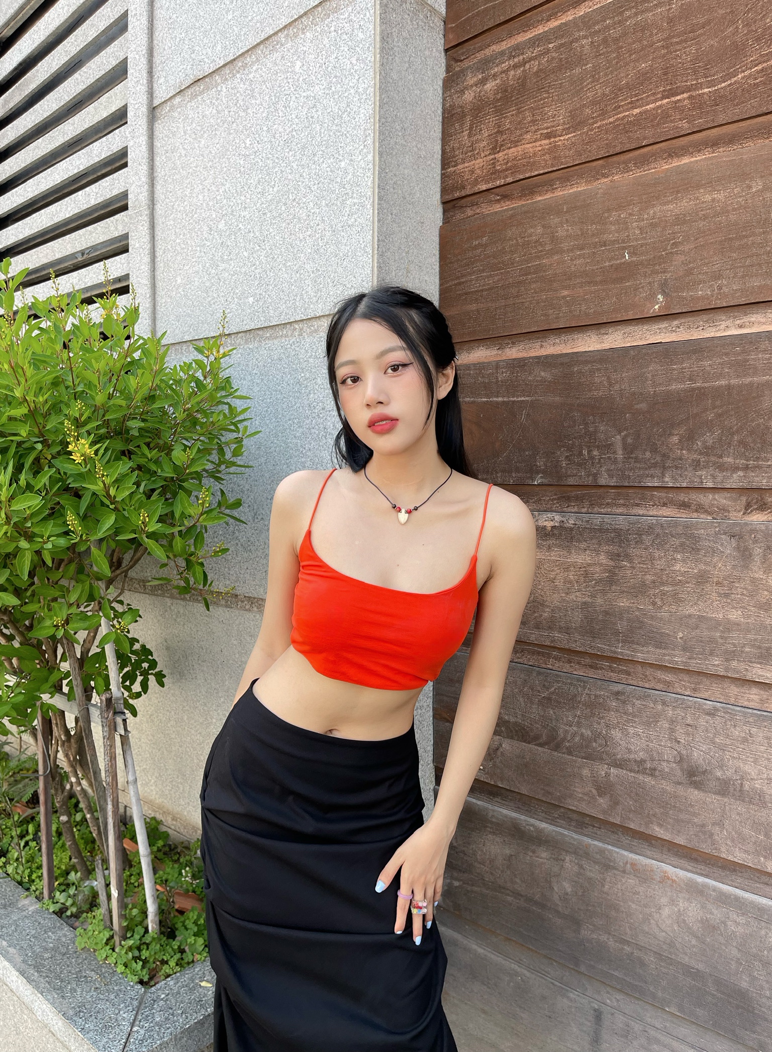 Áo croptop nữ 2 dây | LUNA TOP - CLÉLIE