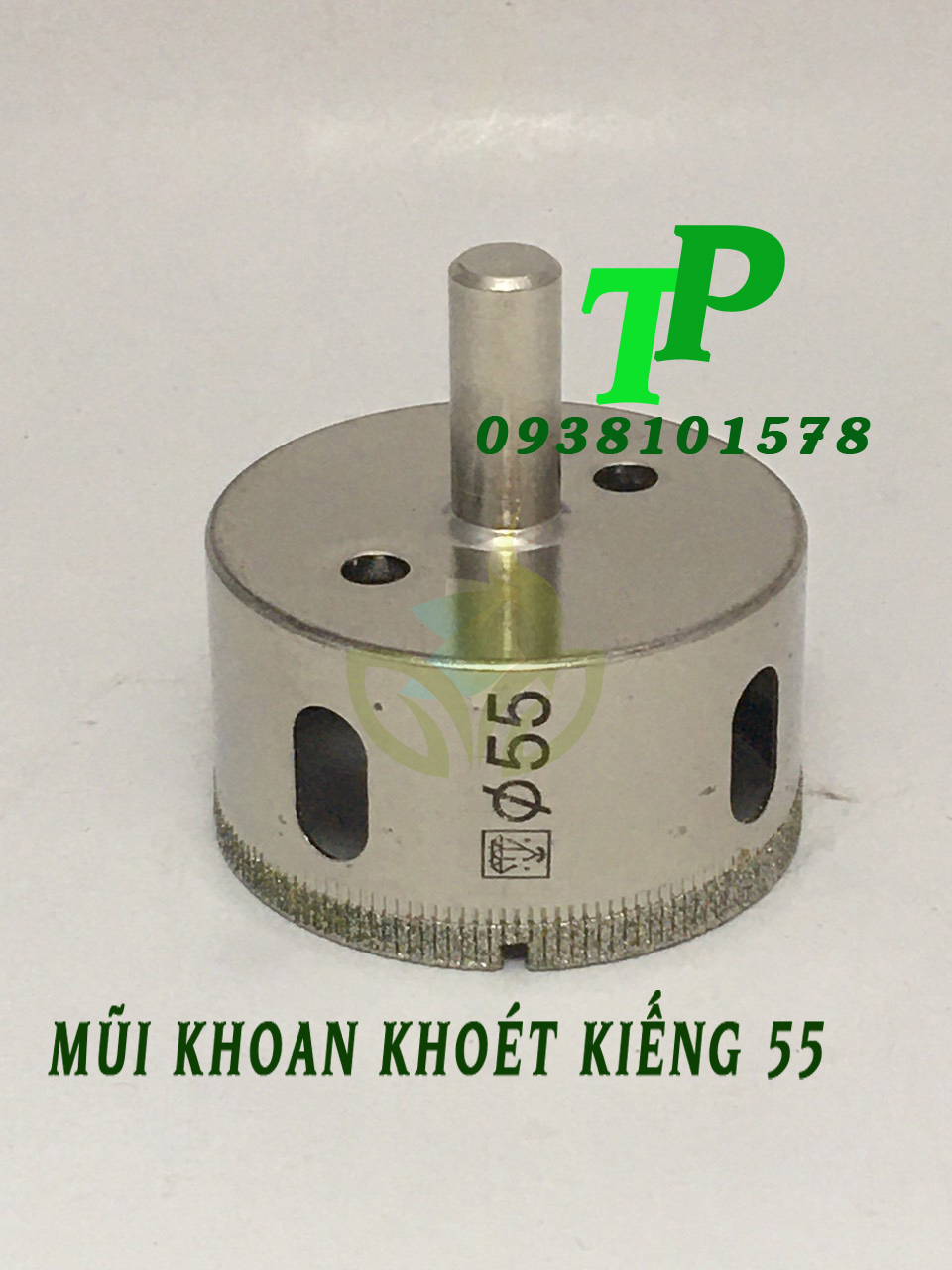 Mũi Khoét Kiếng Phi 55 - Mũi Khoan Kiếng Phi 55