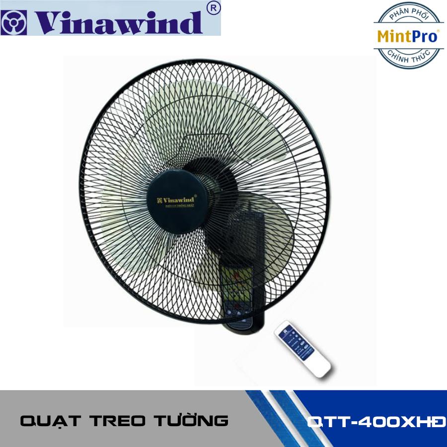 Quạt Treo Tường Vinawind QTT- 400XHĐ, có điều khiển - Hàng chính hãng - Bảo hành 12 tháng