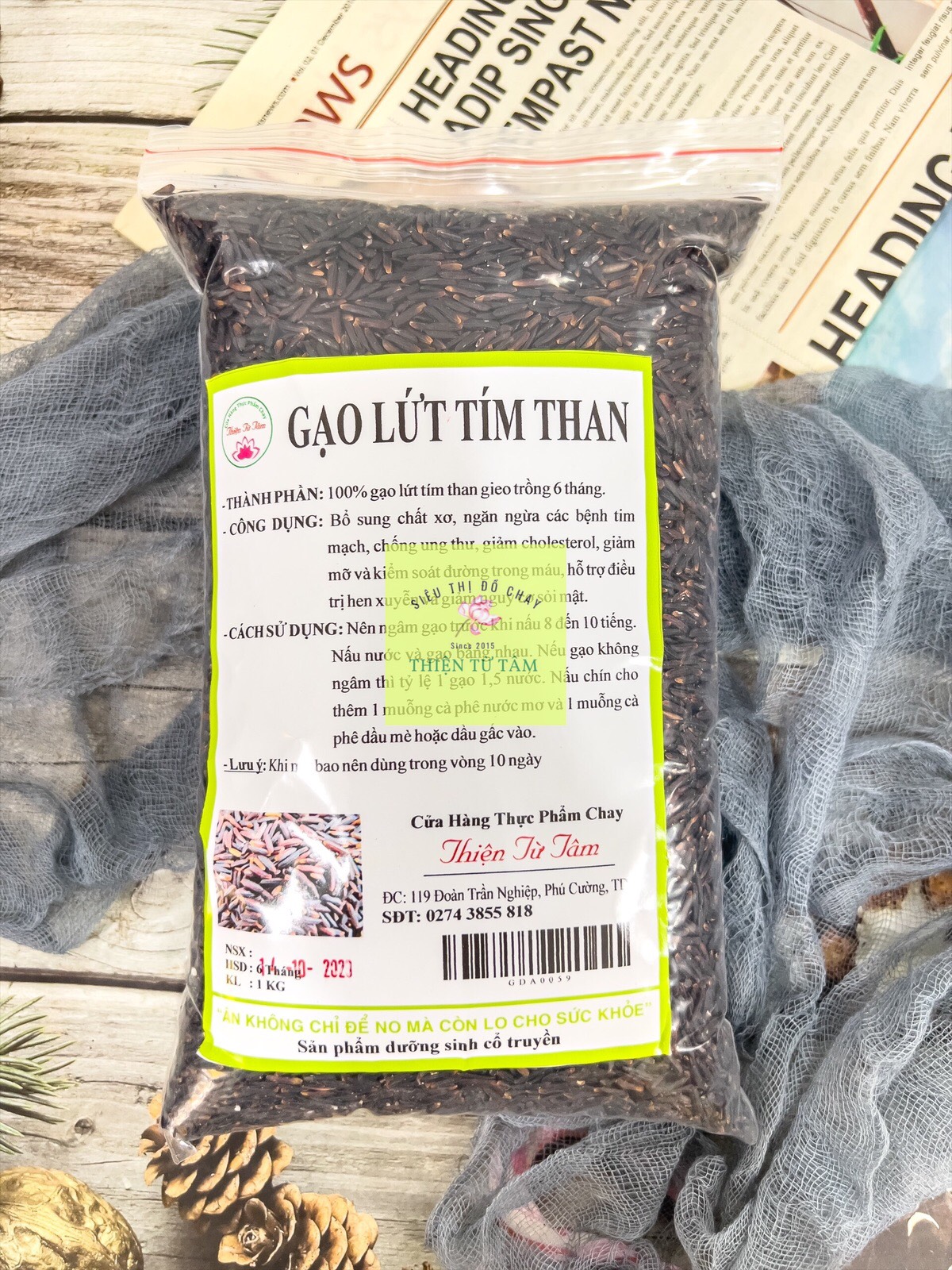 Gạo lứt dẻo hai loại gạo lứt đỏ và tím than tốt cho sức khỏe