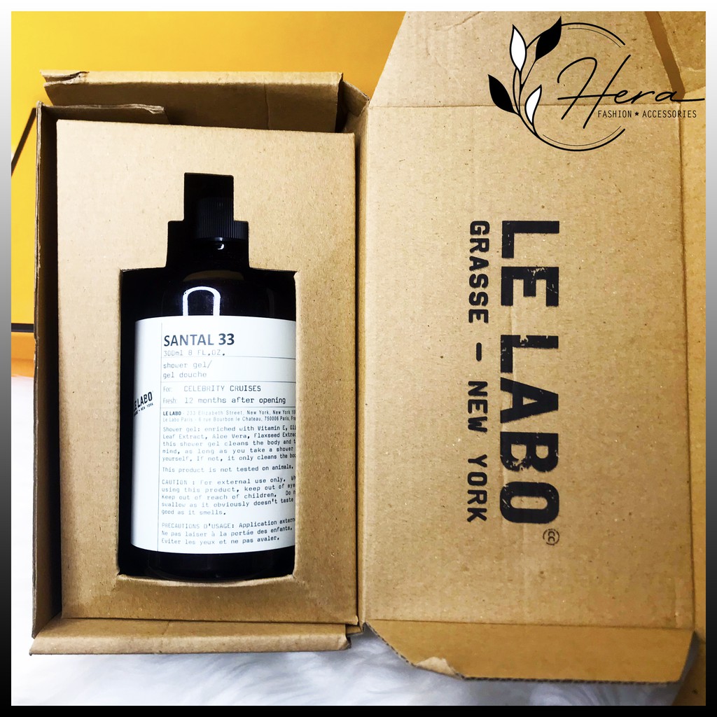 Sữa tắm lelabo 33