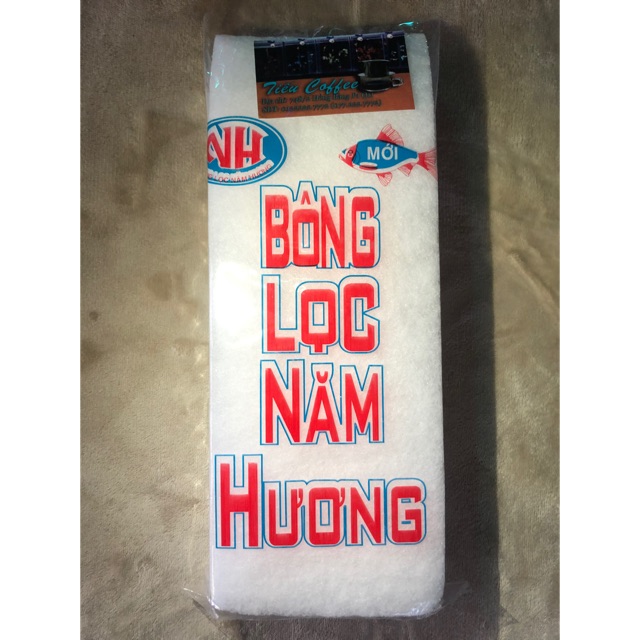 Siêu rẻ bông lọc - bông gòn lọc cho bể lọc hồ cá cảnh