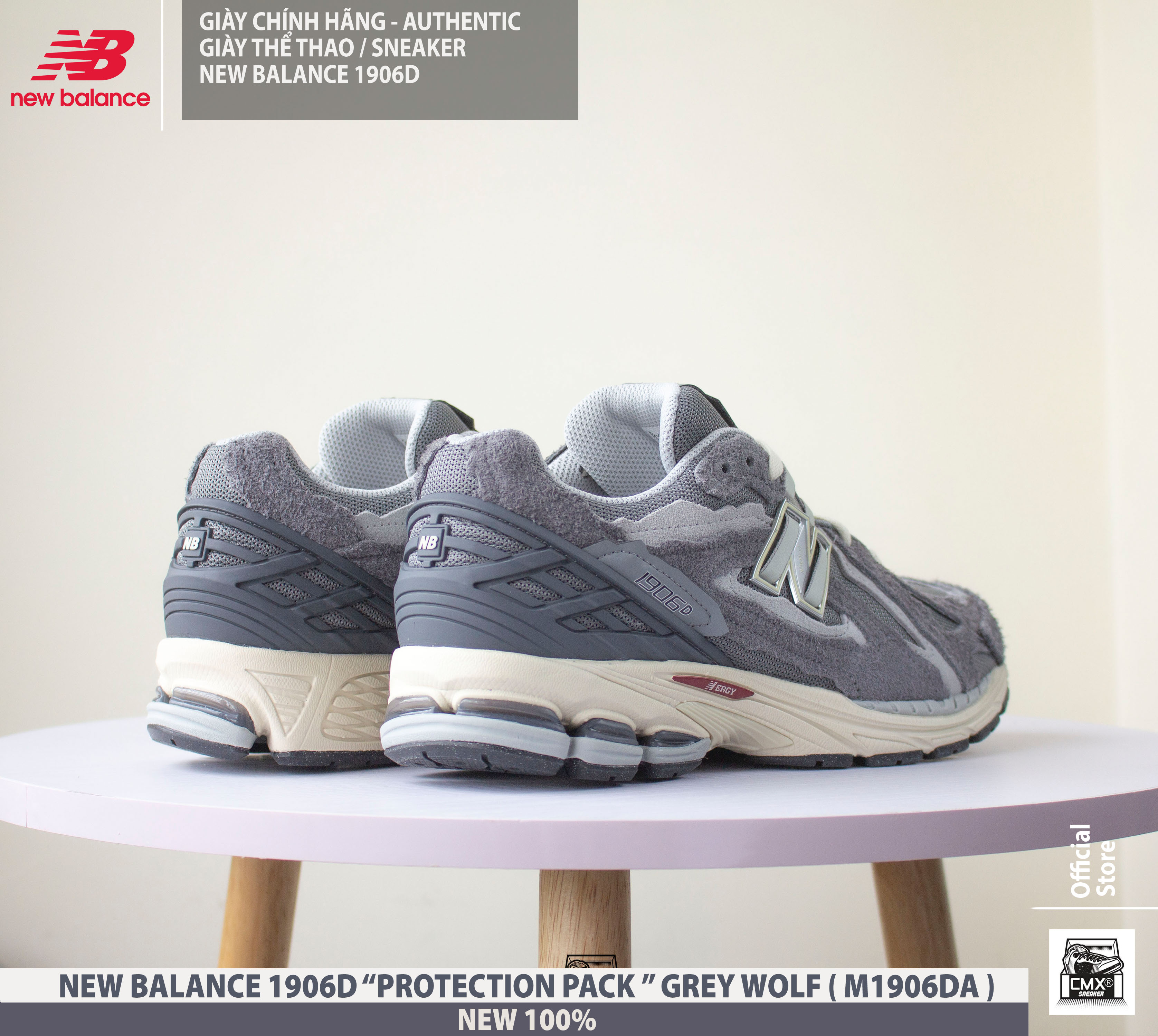 😘 [ HÀNG CHÍNH HÃNG CÓ SẴN ] Giày New Balance 1906D GREY WOLF ( M1906DA ) - AUTHENTIC 100%