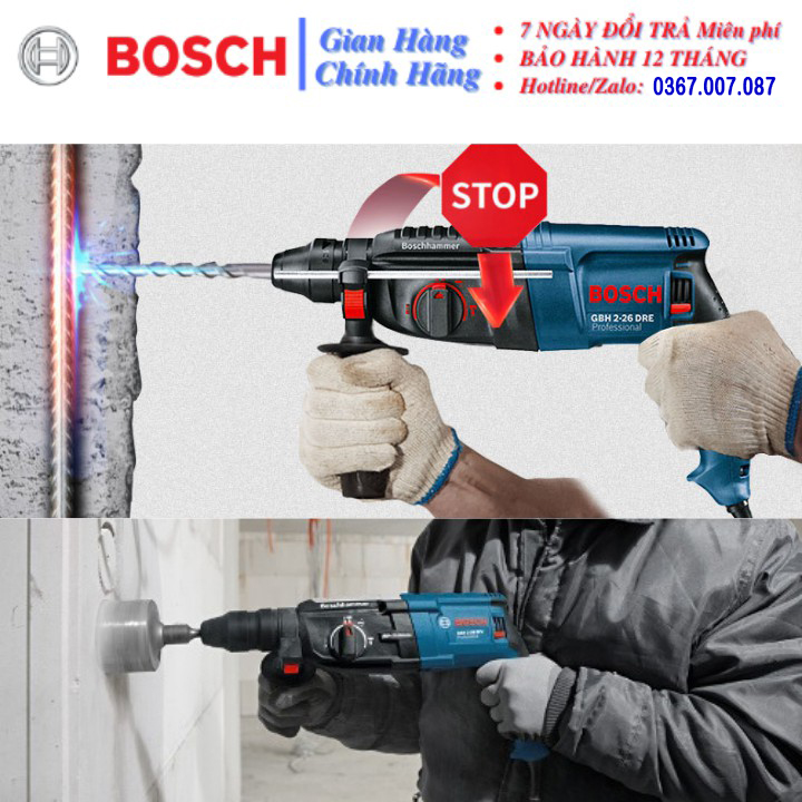 MÁY KHOAN ĐỤC BÊ TÔNG BA CHẾ ĐỘ CÔNG SUẤT 800W