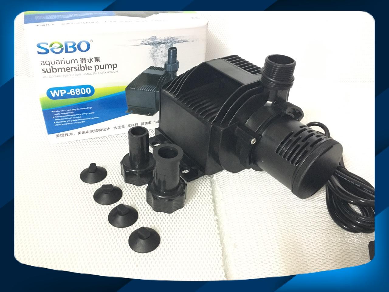 [Hoàn Tiền 10%]Máy Bơm SOBO WP 6800 Dành Cho Hồ Cá Cảnh Thủy Sinh