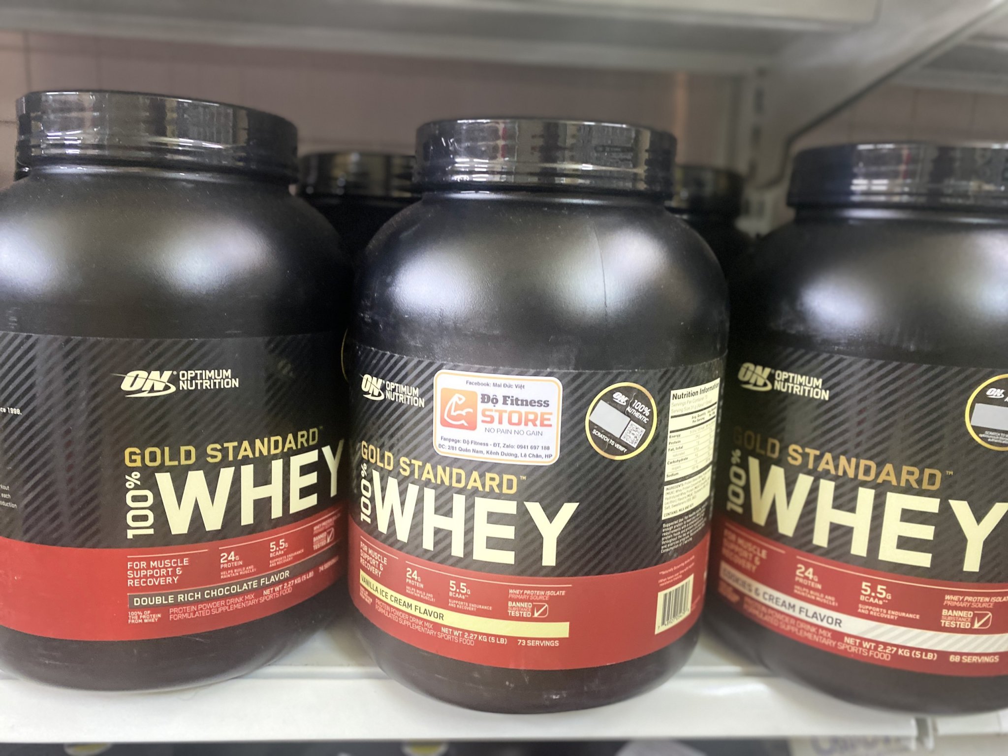 Whey Gold Standard Isolate 5 LBS (76 lần dùng) Whey Protein BỔ SUNG PROTEIN