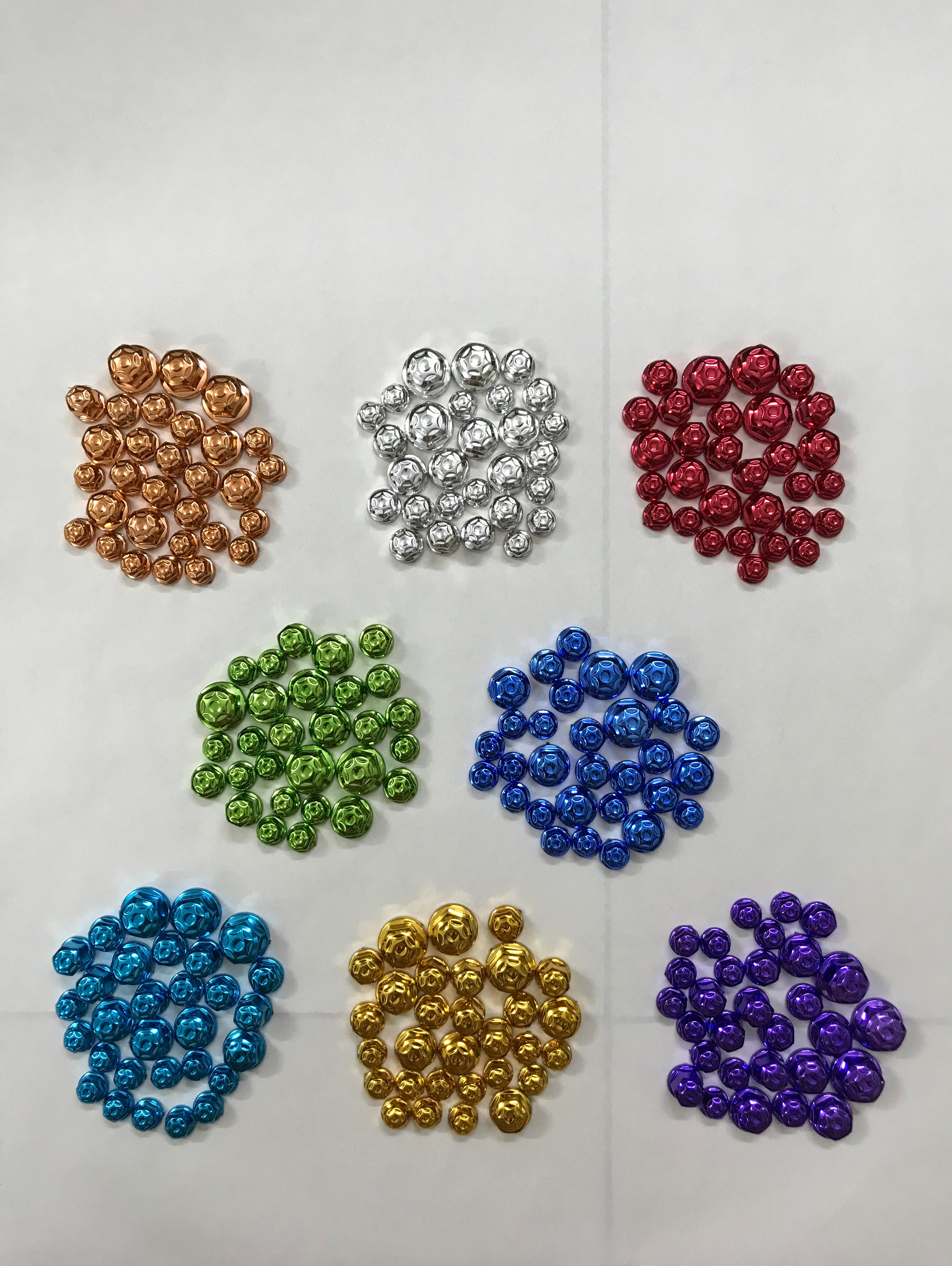 [HCM]Bô Chụp ốc màu -1 bộ 30 con ( màu đỏ )