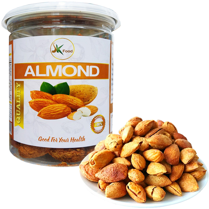 [HCM]HẠNH NHÂN VỎ MỎNG HÀNG NHẬP CAO CẤP THƯƠNG HIỆU SK FOOD HŨ 250G