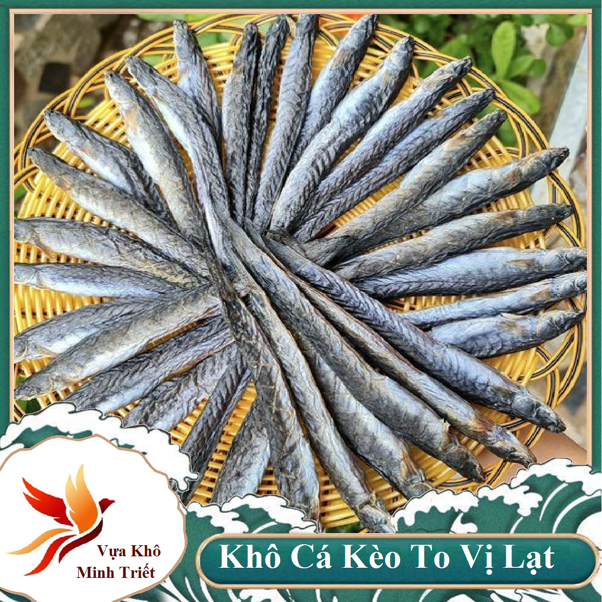 Khô Cá Kèo Cà Mau chính gốc, chất lượng cao- VỰA KHÔ MINH TRIẾT