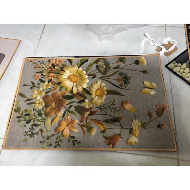 Thảm lau chân 3D 40x60cm,thảm chùi chân