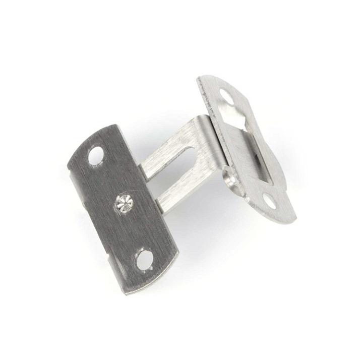 CHỐT CỬA. CHỐT KHÓA GẠT CHO CỬA GÓC 90ĐỘ, KÍCH THƯỚC 70mm x 64mm x 25mm. TH 370