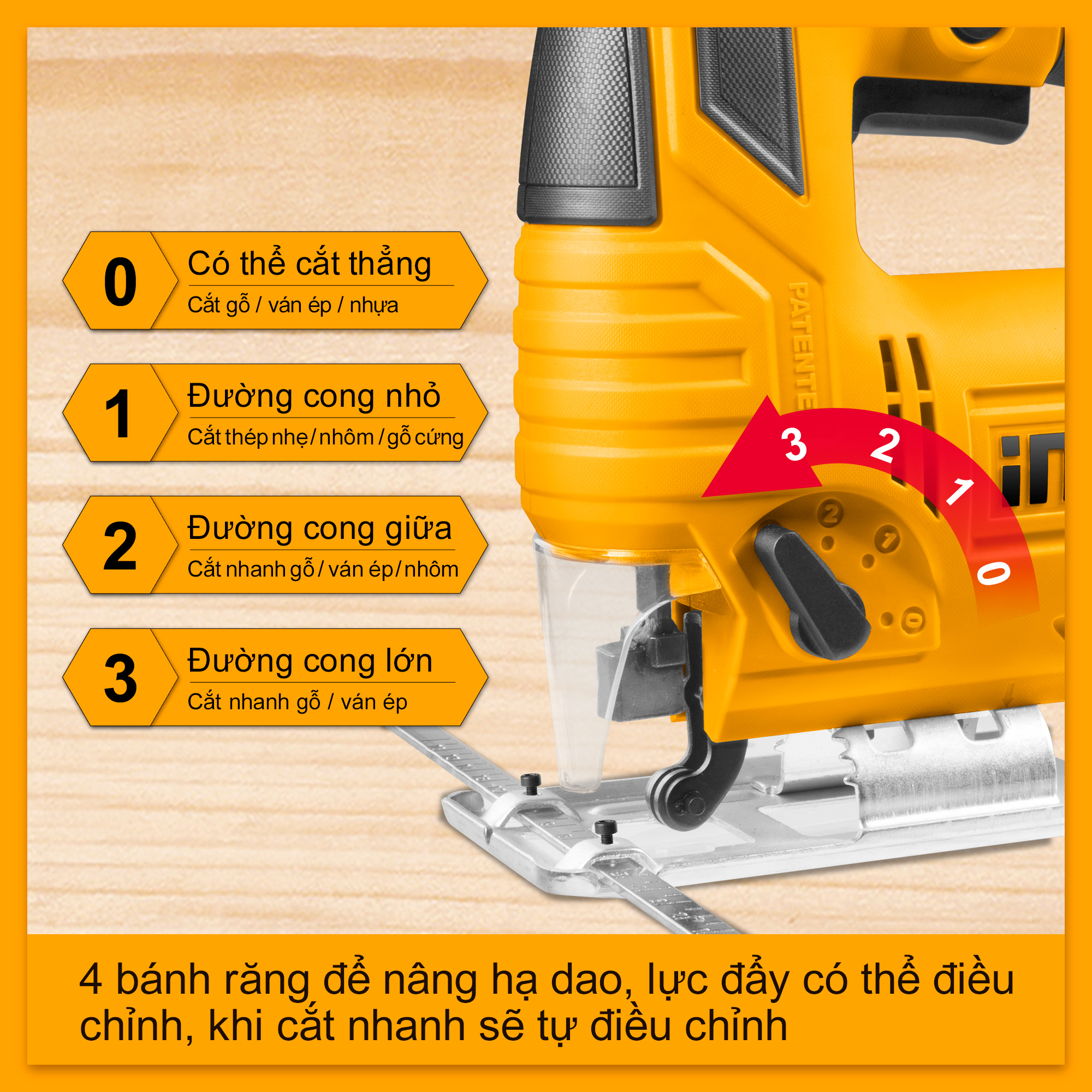 Máy cưa lọng INGCO JS57028